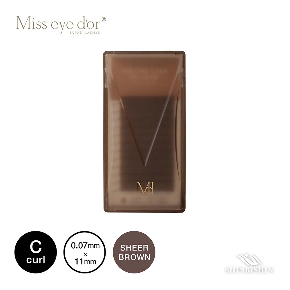 新箱)3DLAYERプラチナセーブル シアーブラウンC0.07×11 | Miss eye d