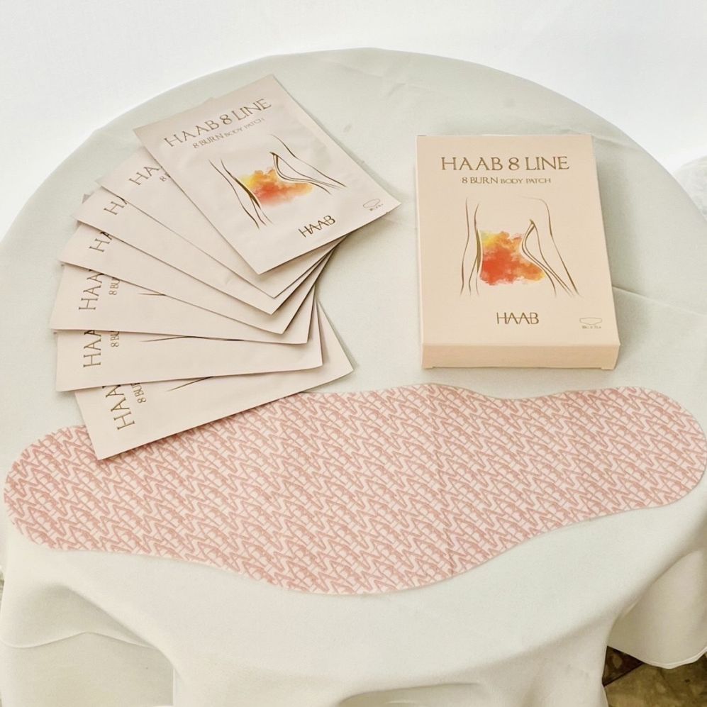 8 BURN エイトバーン 腹部用瘦身パッチ 7枚セット HAAB PLUS エイトバーン 7枚入 | HAABREPRO（ハーブリプロ