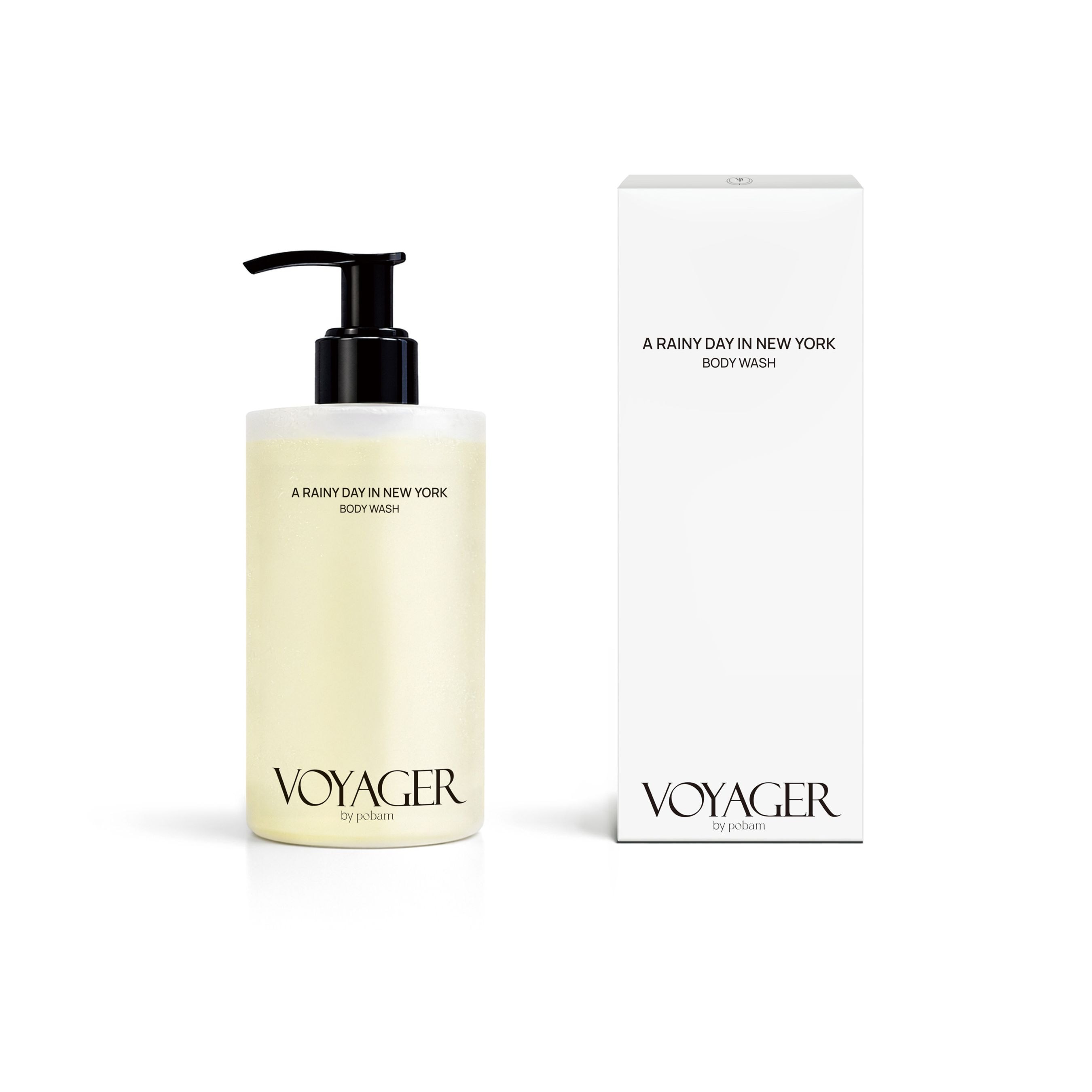 ボイジャーバイポパム レイニーデイインニューヨーク ボディウォッシュ 300ml VOYAGER（ボイジャー・レイニー）A RAINY DAY IN NY BODY WASH 300ml