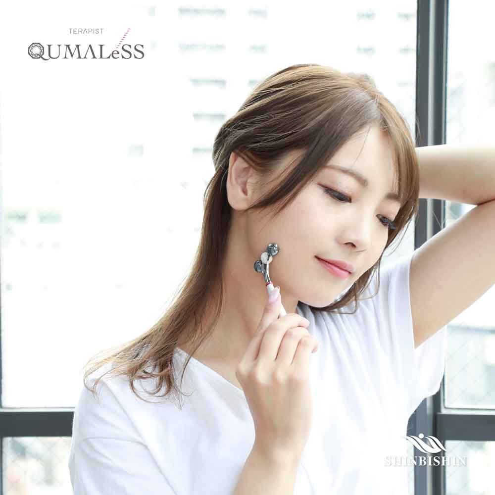 QUMAless （クマレス）テンプレス 目元マッサージャー TERAPIST QUMALeSS テラピスト クマレス | G SELECT ガモウの理