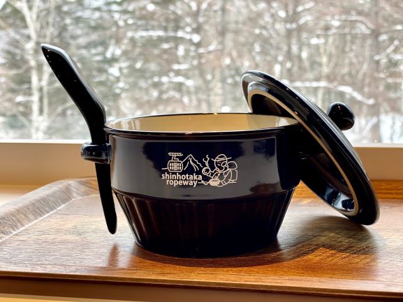 新穂高ロープウェイ公式 36シリーズ オリジナルロゴ入りスープカップ