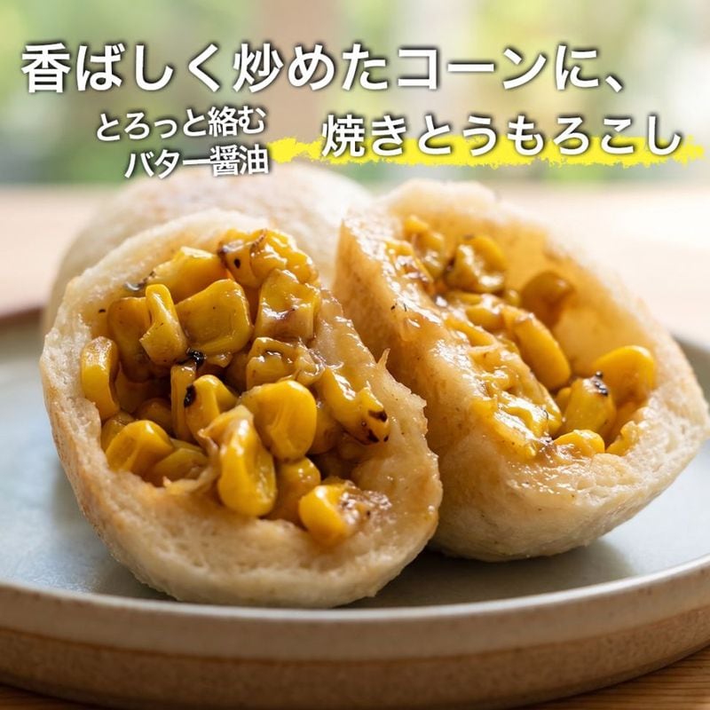 ＼限定／ぷちおやき（焼きとうもろこし バター醤油）
