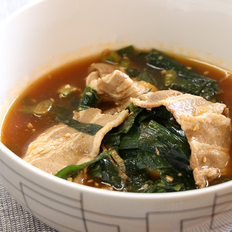 ＼限定／にら香る！酸っぱ辛いつけ汁