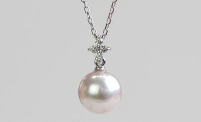 K18WG�����俿����礭��8-8.5mm�ۥ�������ɥڥ�����