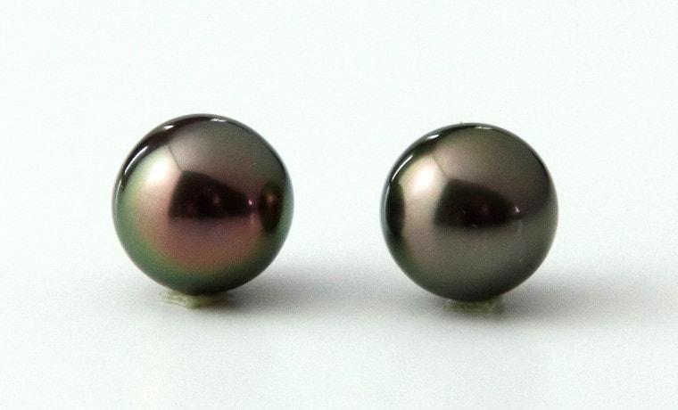 タヒチ産黒蝶真珠ネックレス【大きさ8.2-10.8㎜・長さ43cm】選べる