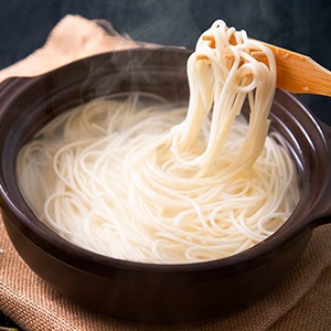 五島手延うどん「波の絲」黒和紙300g×30袋入