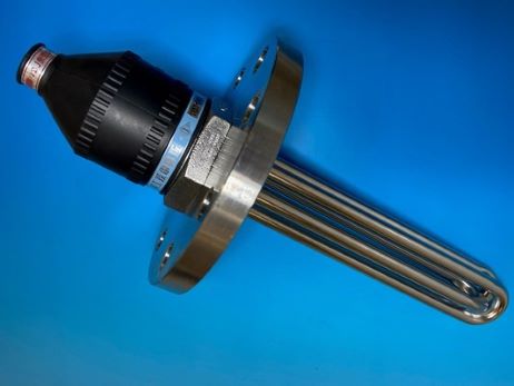 80Aフランジヒータ 200V-3φ-12kW L=550mm