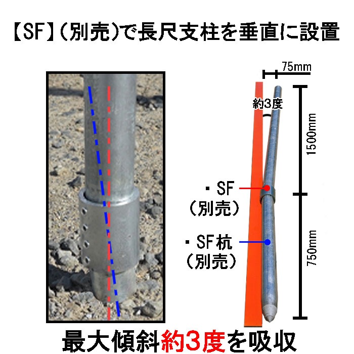 �ɽåͥåȻ�����ñ�ɹ���SF���ˡ�����48.6mm�߸���2.4mm��Ĺ��750mm��10�ܥ��åȡۡ�ñ�ɻ�����ľ��Ω�Ƶ�������SF�פ����߹��˺�Ŭ