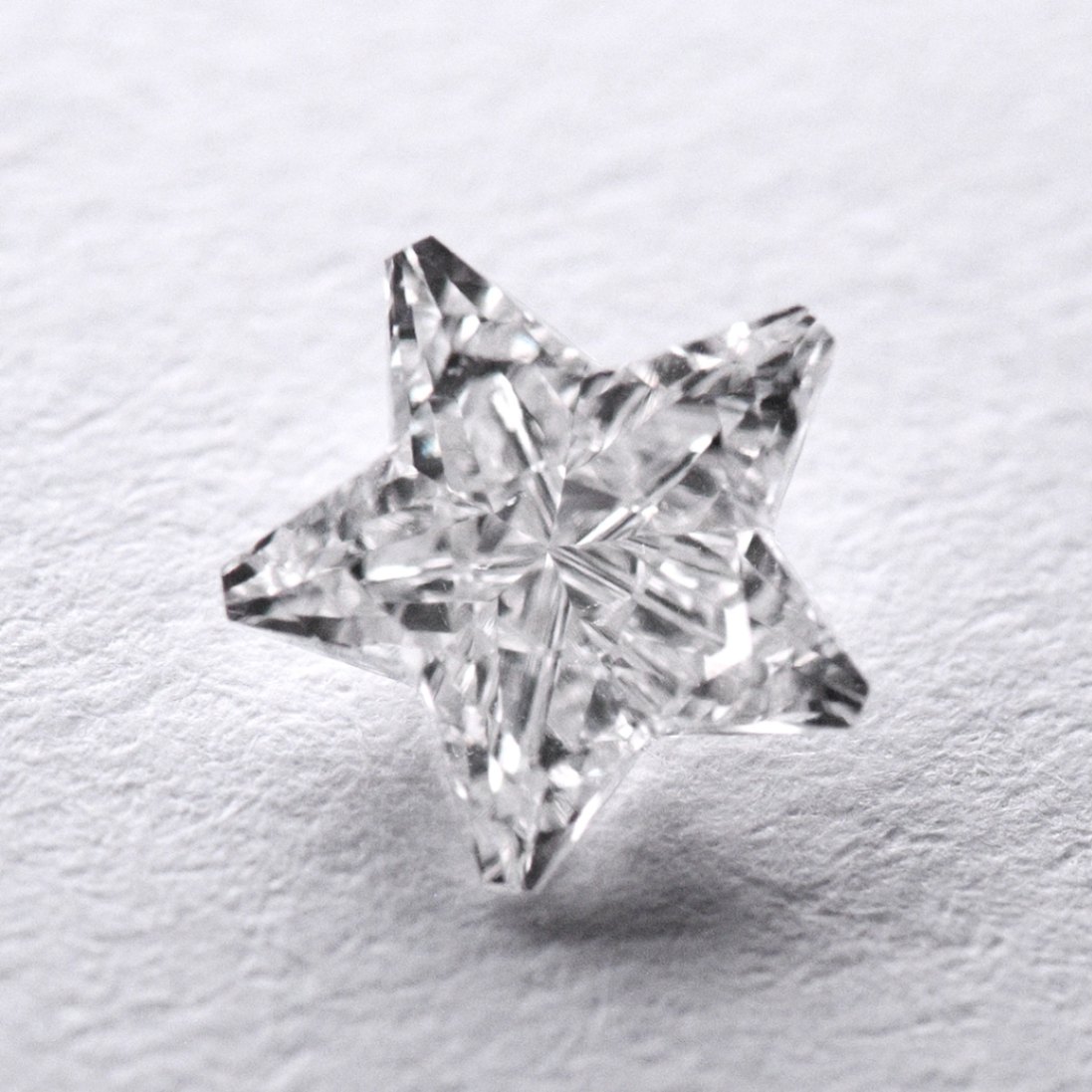 星のダイヤモンド ルース 0.293ct, F, SI-1(星型ダイヤモンド)