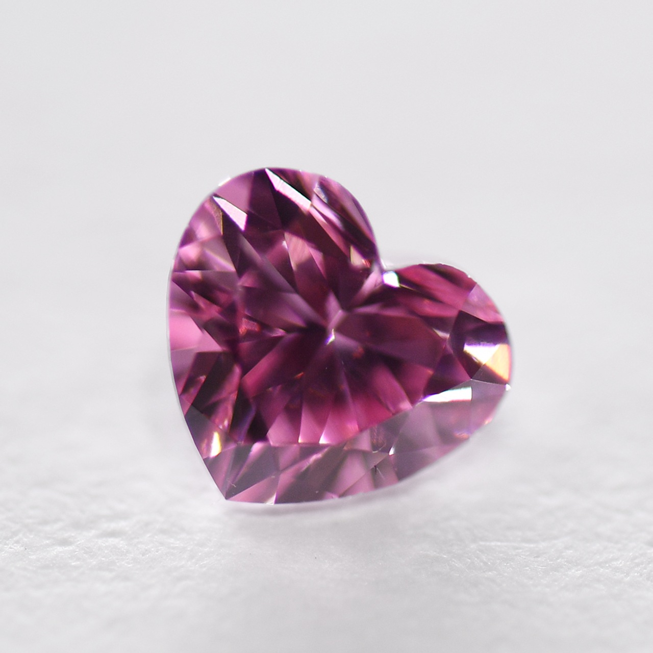 【アーガイル証明書付き】ピンクダイヤモンドルース 0.18ct / Fancy Intense Purplish Pink / VS-2