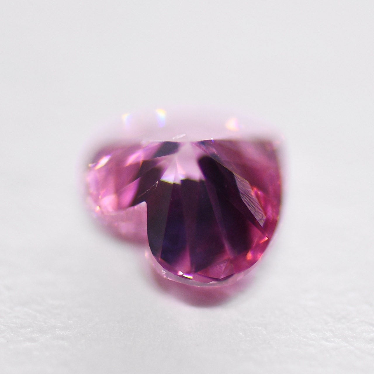 【アーガイル証明書付き】ピンクダイヤモンドルース 0.18ct / Fancy Intense Purplish Pink / VS-2