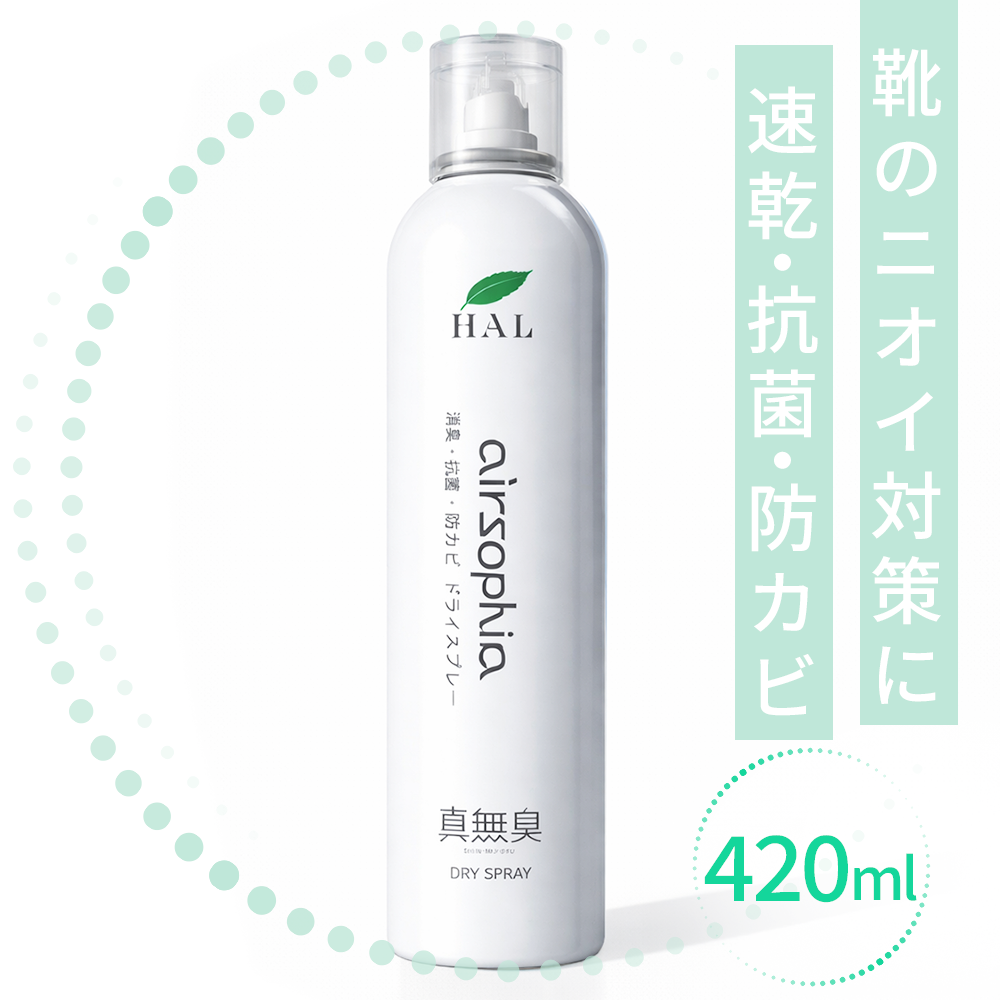 【靴のニオイ対策に】消臭ドライスプレー 420ml