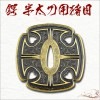 鍔 半太刀用猪目鍔金地ぼかし 沖田総司|その他|刀剣用品（掛台、手入れ道具、刀袋etc）