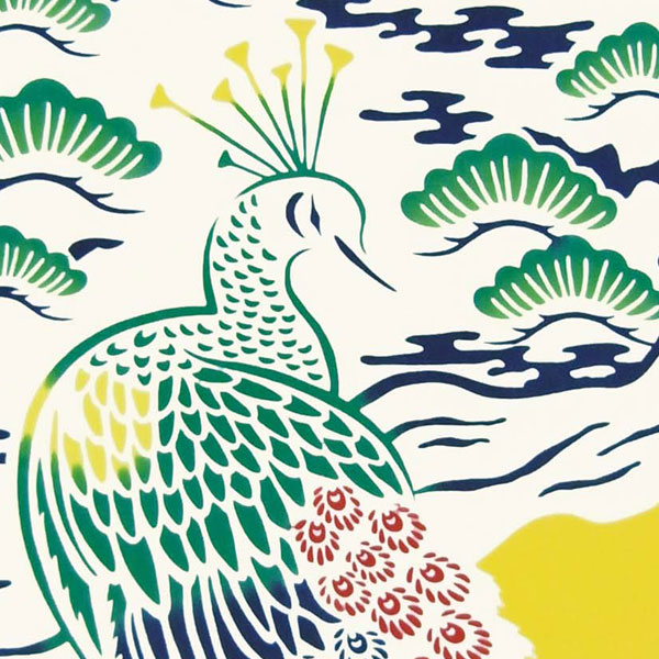 注染手ぬぐい 祝い孔雀 縁起 日本製｜【公式】模造刀・居合刀の専門店