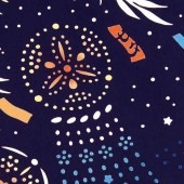 注染手ぬぐい 七夕星飾り 七夕 日本製|布もの|和小物・生活雑貨