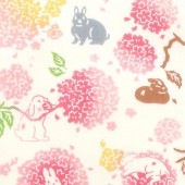 注染手ぬぐい 毬桜とうさぎ さくら 日本製