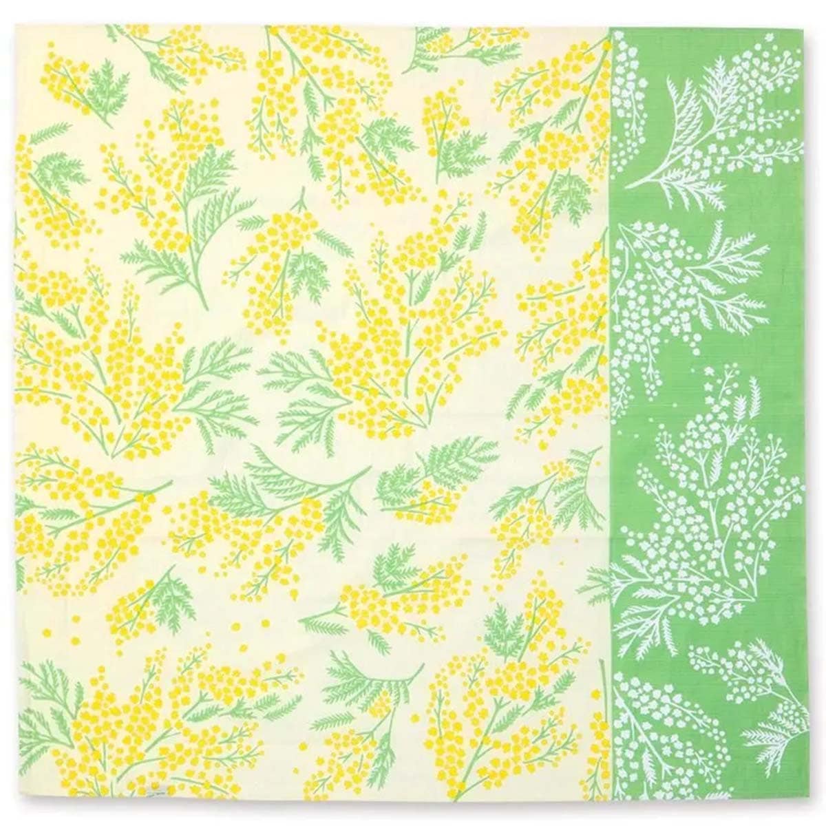 捻染 大風呂敷  香るミモザ 日本製