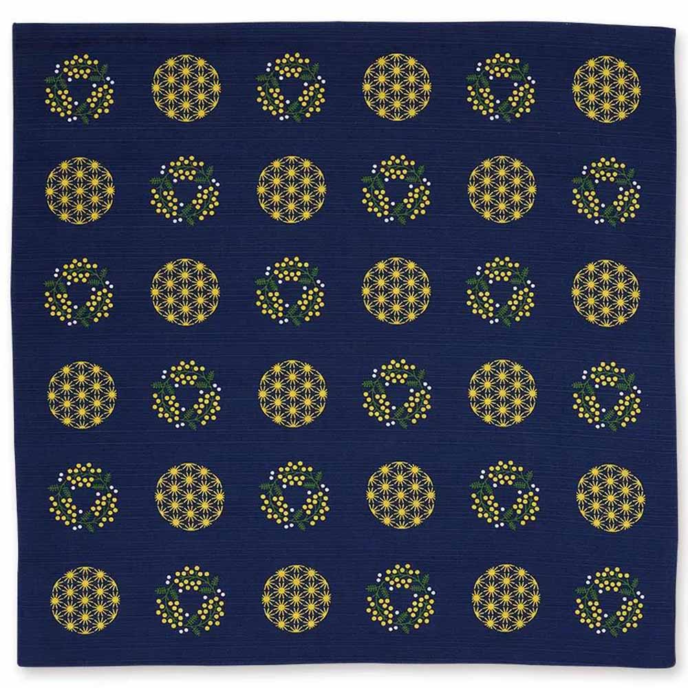 ミヤコレおかみさんの小風呂敷 ミモザ-商品画像