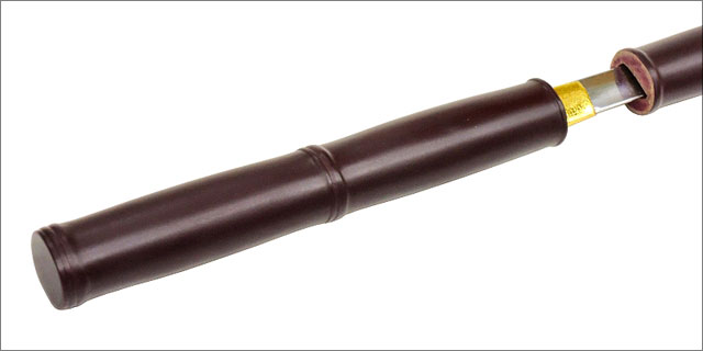 模造刀　仕込み杖　丸茶竹鞘　尾形刀剣製 尾形刀剣 座頭市仕込杖 楕円茶竹鞘 日本刀模造刀 コレクション