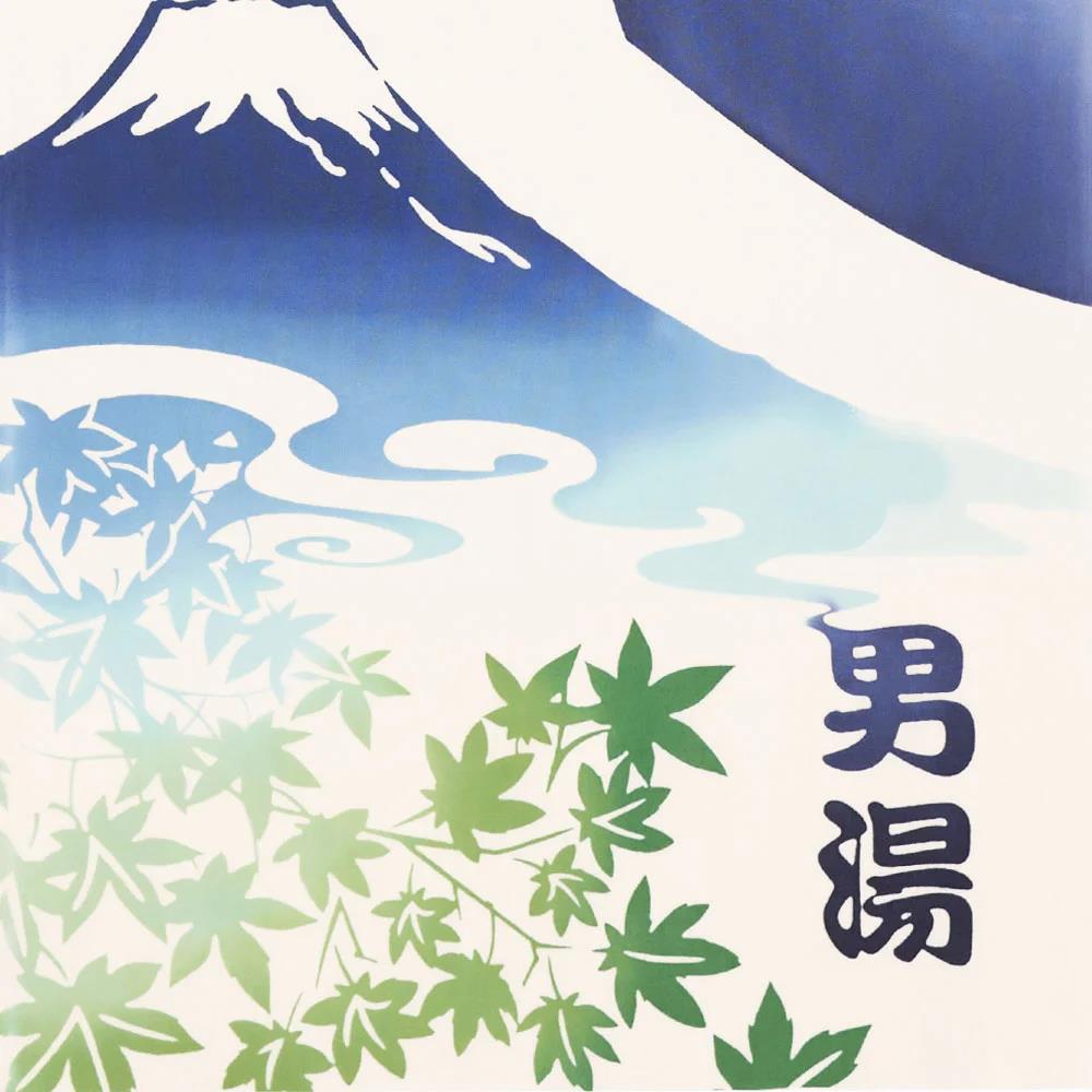 注染手ぬぐい 温泉暖簾 男湯 日本製-商品画像