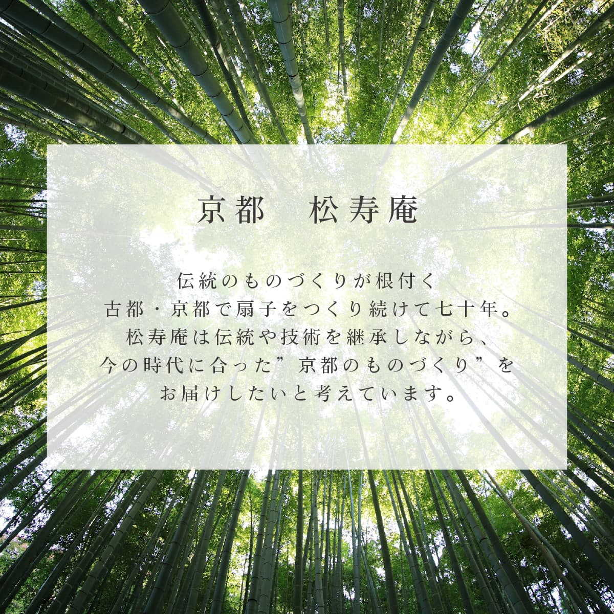 婦人布扇子 逆透かし 松寿庵 扇子箱付-商品画像