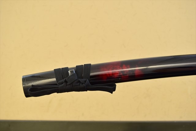 マーブル赤 小刀 模造刀-商品画像