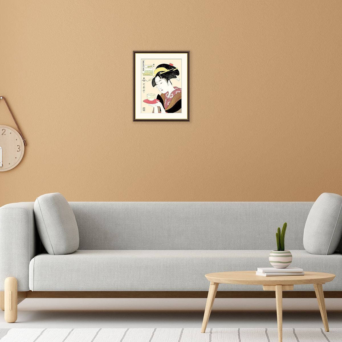 絵画 難波屋おきた 喜多川歌麿-商品画像
