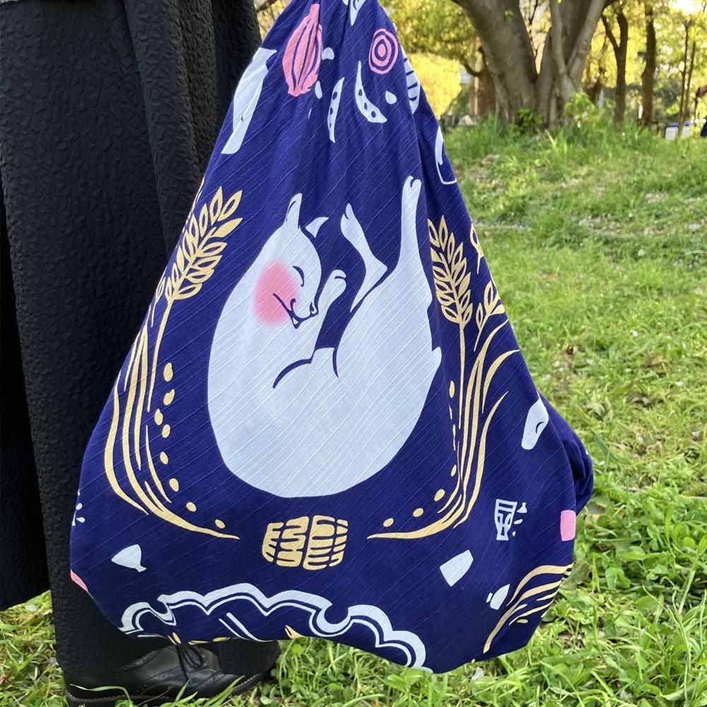大風呂敷 酔い猫 日本製-商品画像