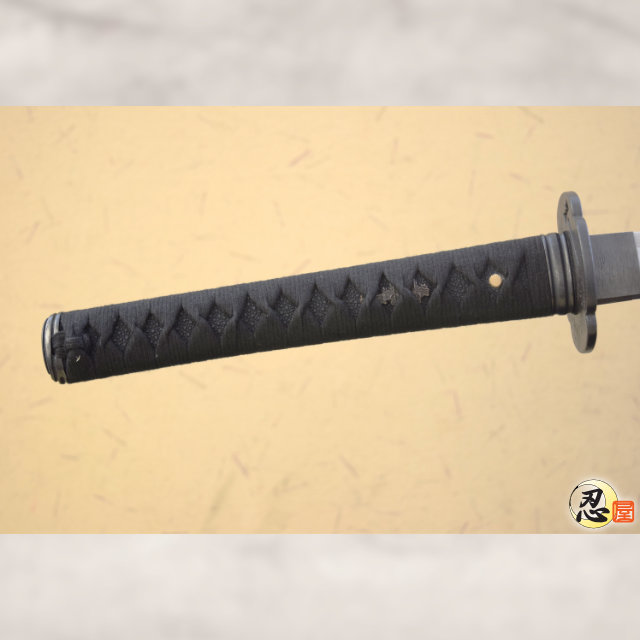 即納品 織田信長拵え 名物へし切り長谷部 2尺4寸5分 刀袋付 居合刀-商品画像