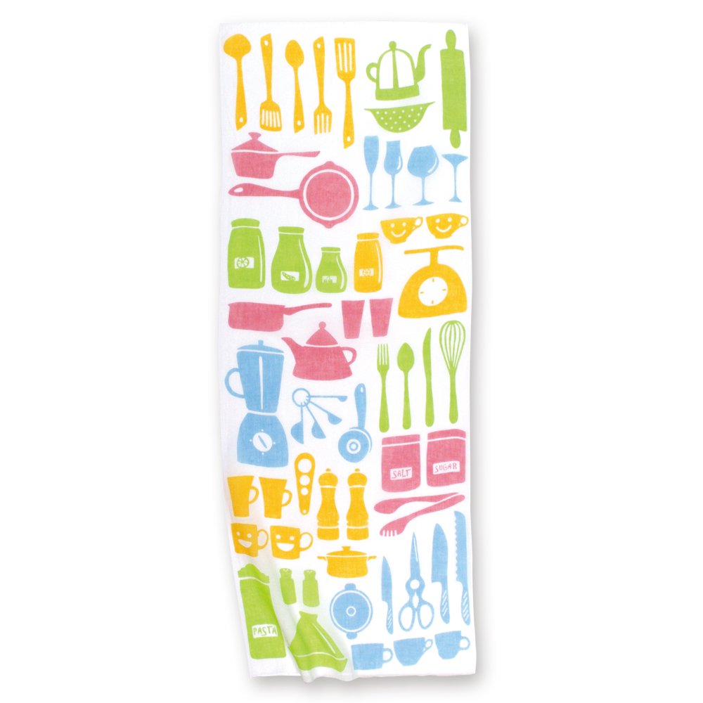 注染 はなガーゼ手ぬぐい Happy Cooking ハッピークッキング 日本製-商品画像