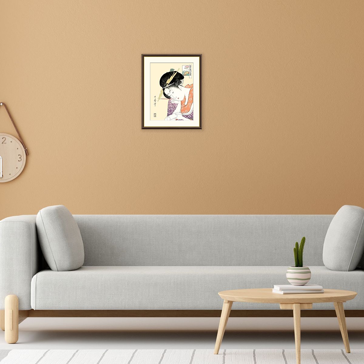 絵画 扇屋花扇 喜多川歌麿 -商品画像