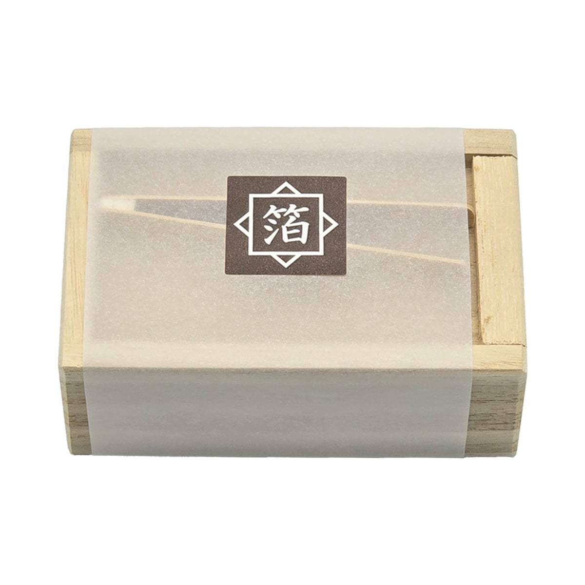 金沢 金箔 桐箱入り 約0.06g  竹箸入り-商品画像