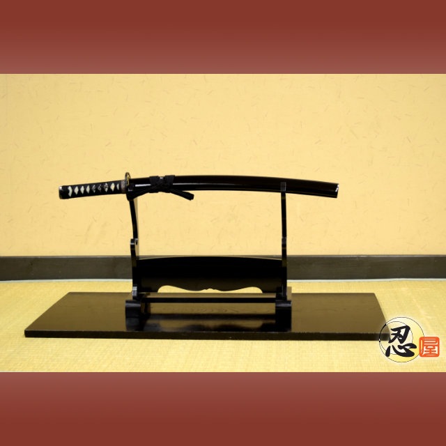 黒呂鞘 小刀 模造刀-商品画像