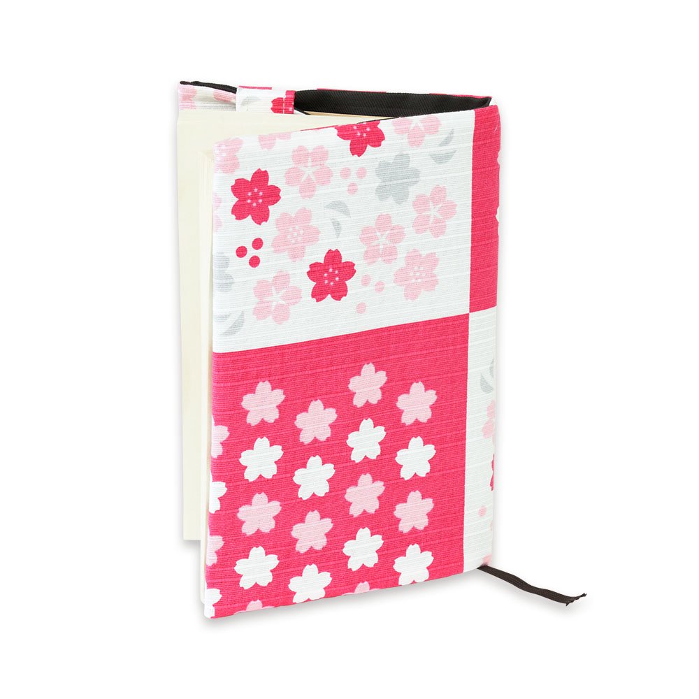 ミヤコレおかみさんのブックカバー小桜市松 日本製-商品画像