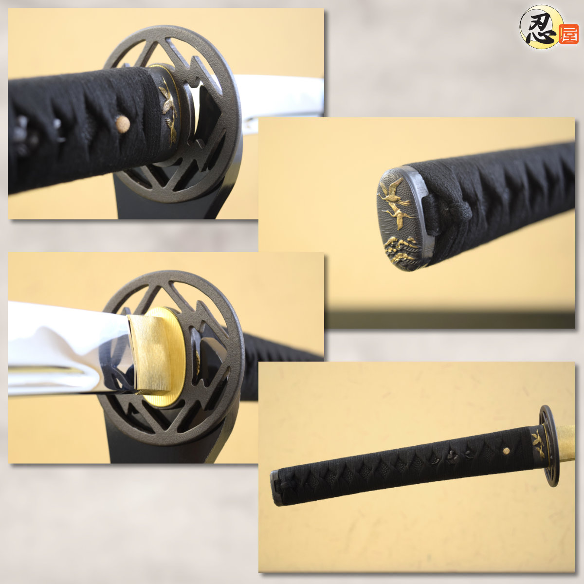 即納品 伊勢千子村正写し 真田幸村愛刀 2尺4寸5分 刀袋付 居合刀-商品画像