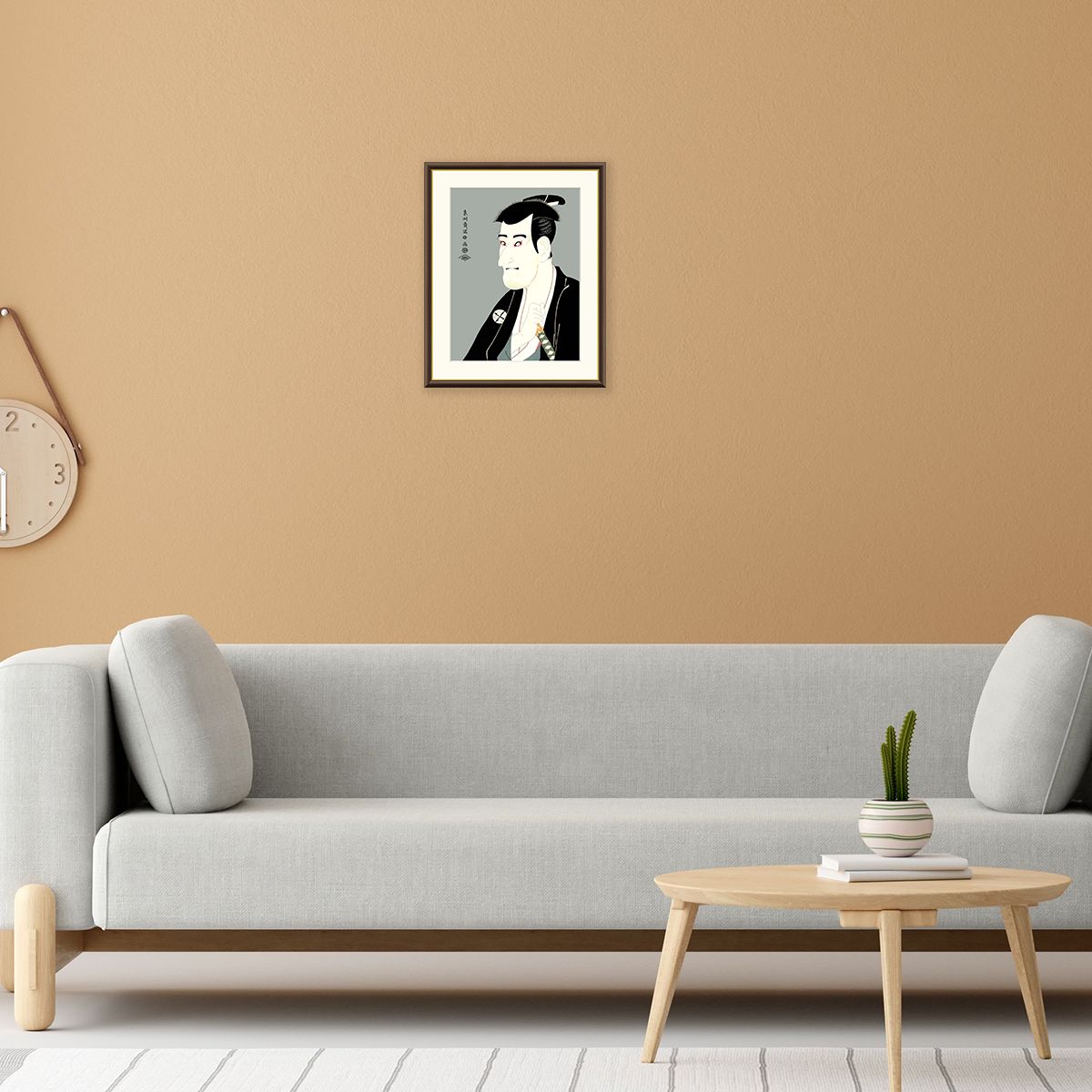 絵画 志賀大七 東洲斎写楽-商品画像