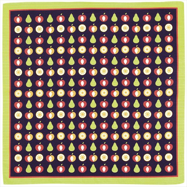 ミヤコレおかみさんの小風呂敷 フルーツ-商品画像