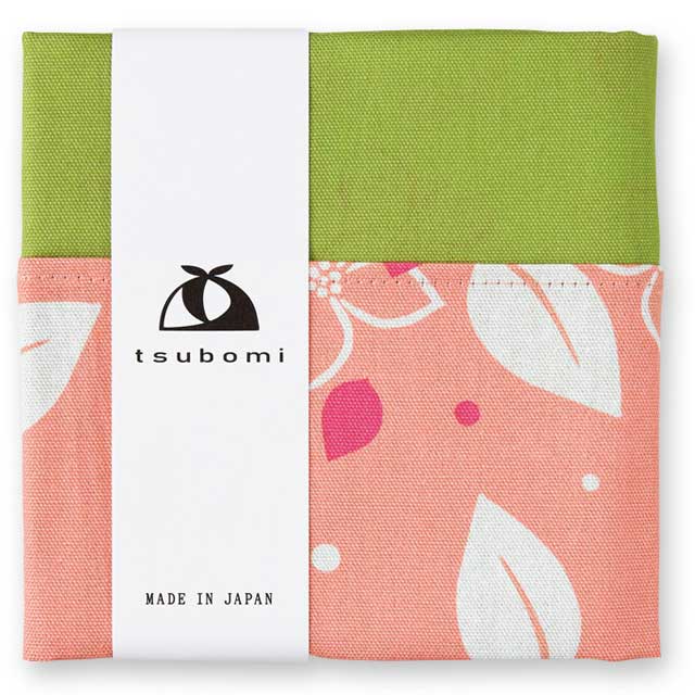 tsubomi小風呂敷 小花 ピンク-商品画像