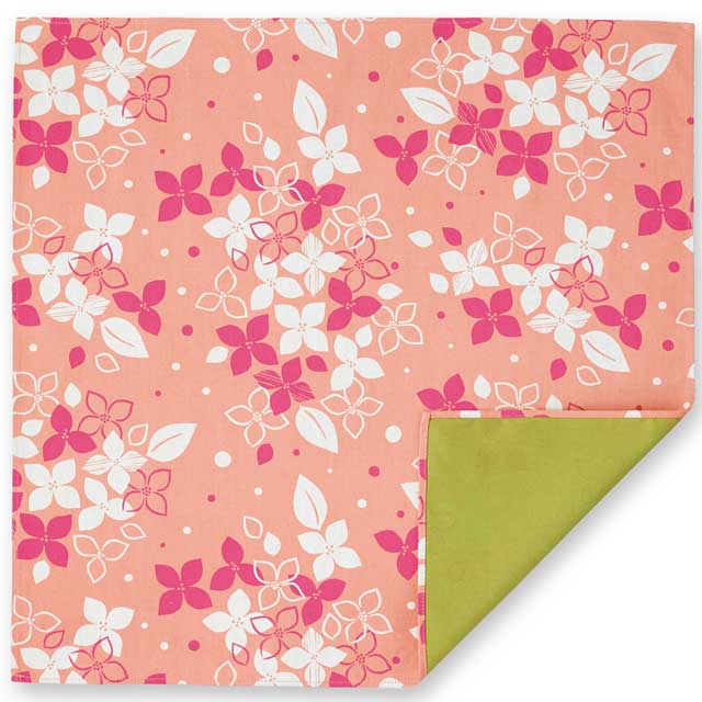 tsubomi小風呂敷 小花 ピンク-商品画像