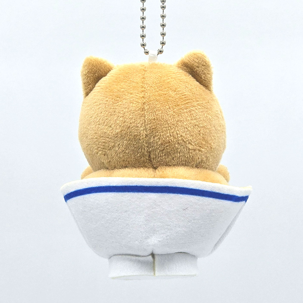 旅するマメしば 長崎 ちゃんぽん ぬいぐるみボールチェーンキーホルダー-商品画像