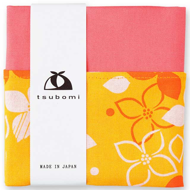 tsubomi小風呂敷 小花 黄-商品画像
