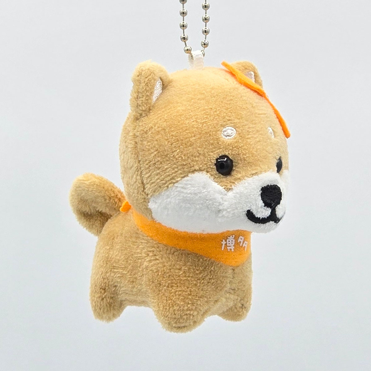 旅するマメしば 博多 にわか ぬいぐるみボールチェーンキーホルダー-商品画像