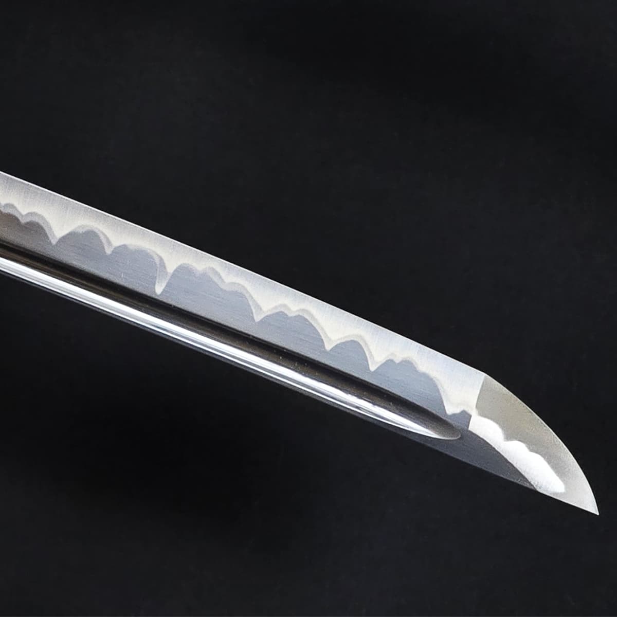 割安居合刀大刀(下緒無し)と木刀黒セット 割安居合刀大刀(下緒無し)と木刀黒セット 割安居合刀大刀(下緒