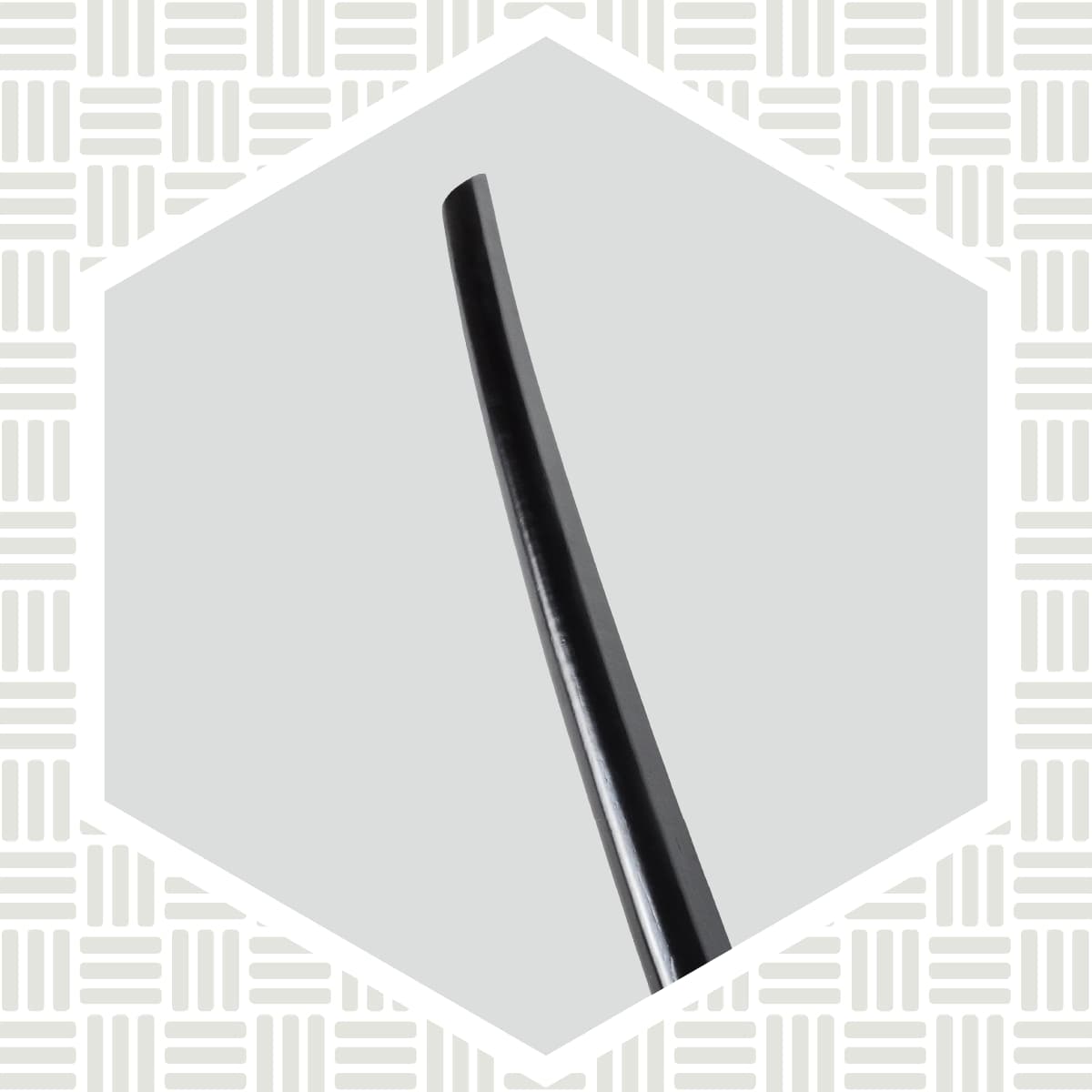 黒塗り樫木刀 大刀 剣道 素振り 普及型-商品画像