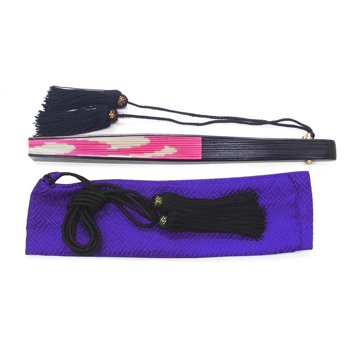 鉄扇１尺石田三成 扇子袋付 尾形刀剣-商品画像