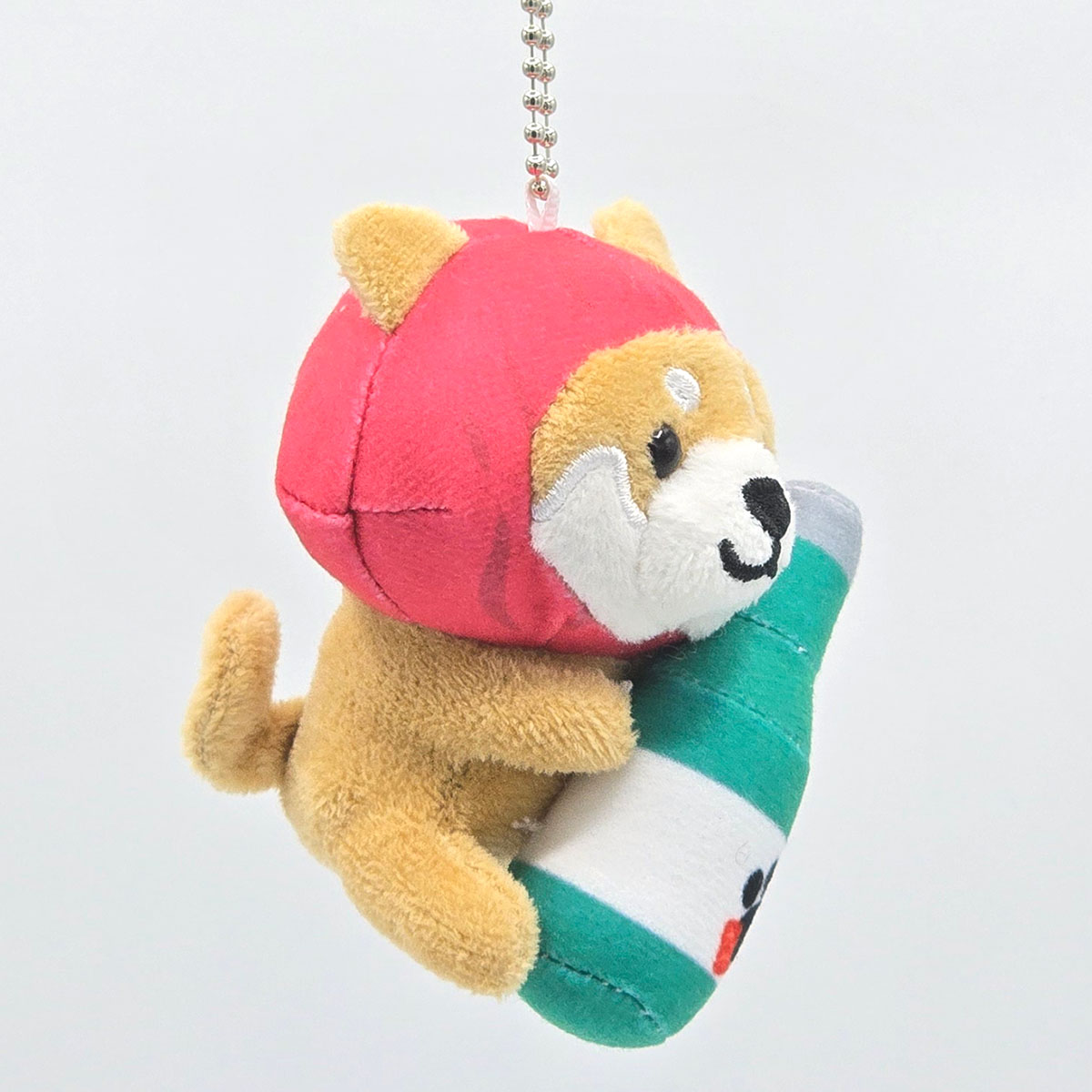 旅するマメしば 芋焼酎 九州　ぬいぐるみボールチェーンキーホルダー-商品画像