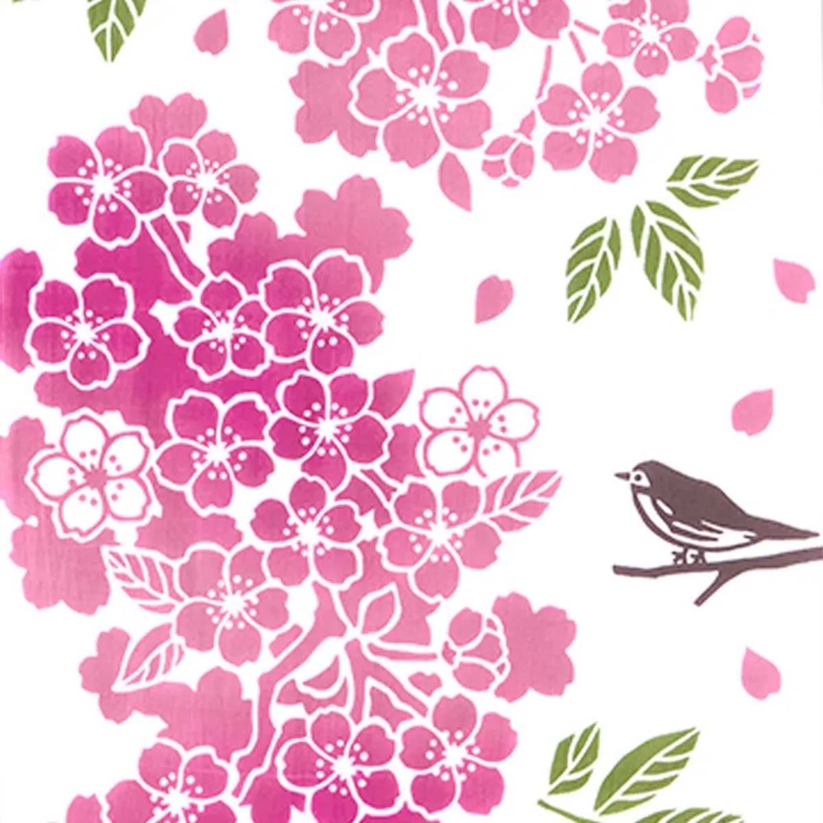 注染手ぬぐい  さくら 萌芽桜 (ほうがさくら) 日本製-商品画像