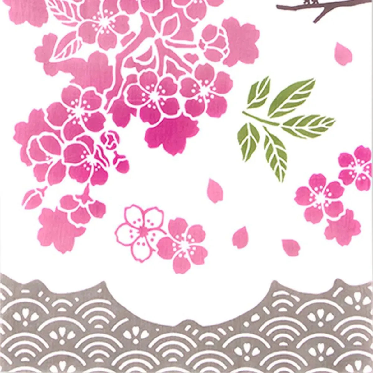注染手ぬぐい  さくら 萌芽桜 (ほうがさくら) 日本製-商品画像