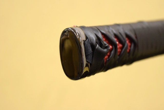 漆黒刀 大輪鍔 黒塗刀身 模造刀｜【公式】模造刀・居合刀の専門店「忍屋」