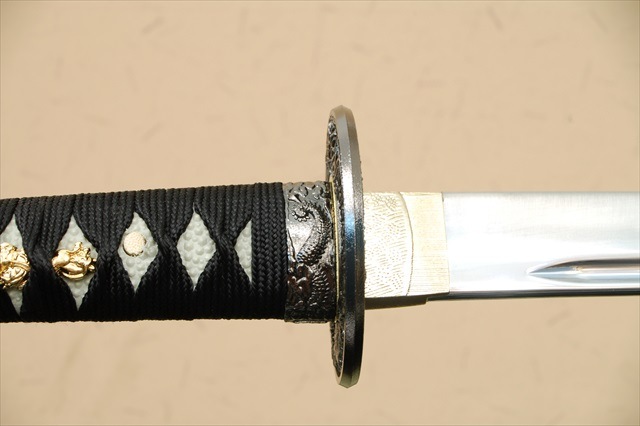 坂本龍馬 赤石目拵え 小刀 模造刀-商品画像